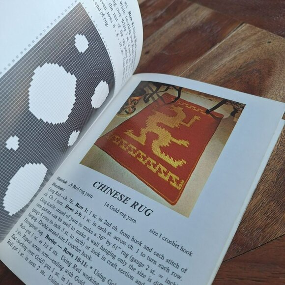 Woolworth Woolco Rug Yarns Booklet Volume 2 Apron Floor Covering Learn‎ Pattern - Picture 8 of 9